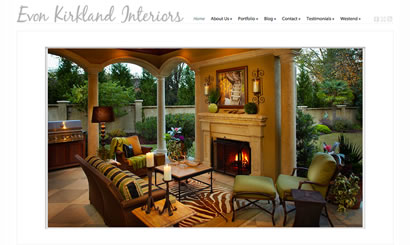 Interior Designer Web Design